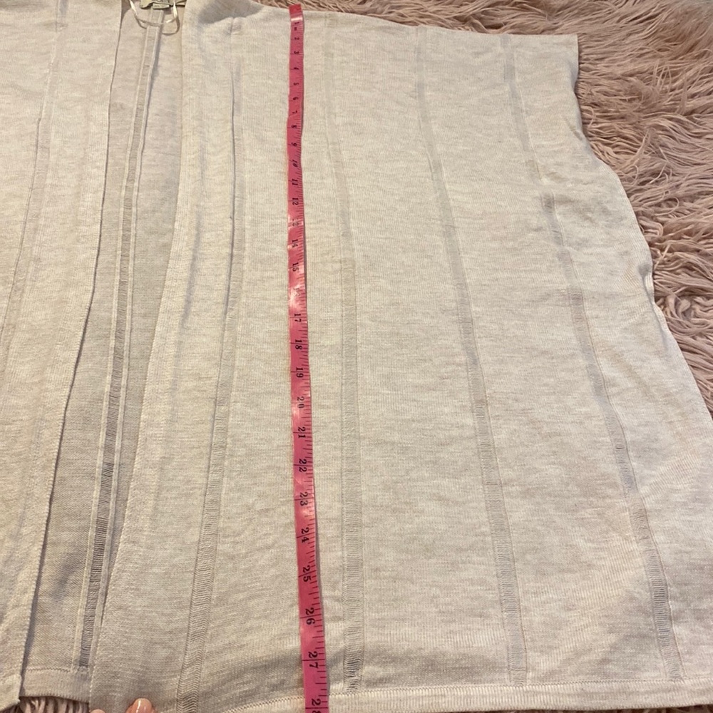 Loft Wide Ribbed Wrap/Kimono - Picture 9 of 10